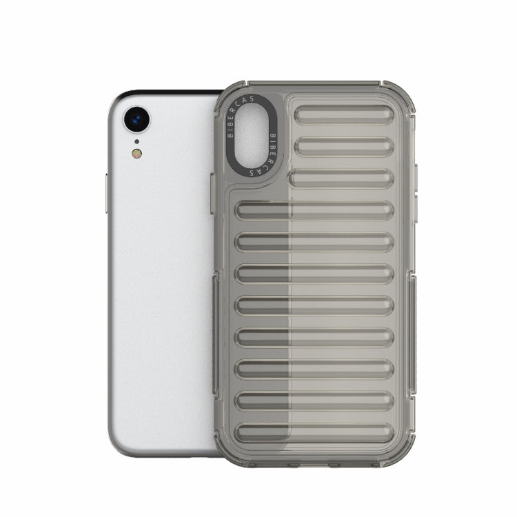 For iPhone XR High Transparency TPU Hybrid PC Airbag Phone Case