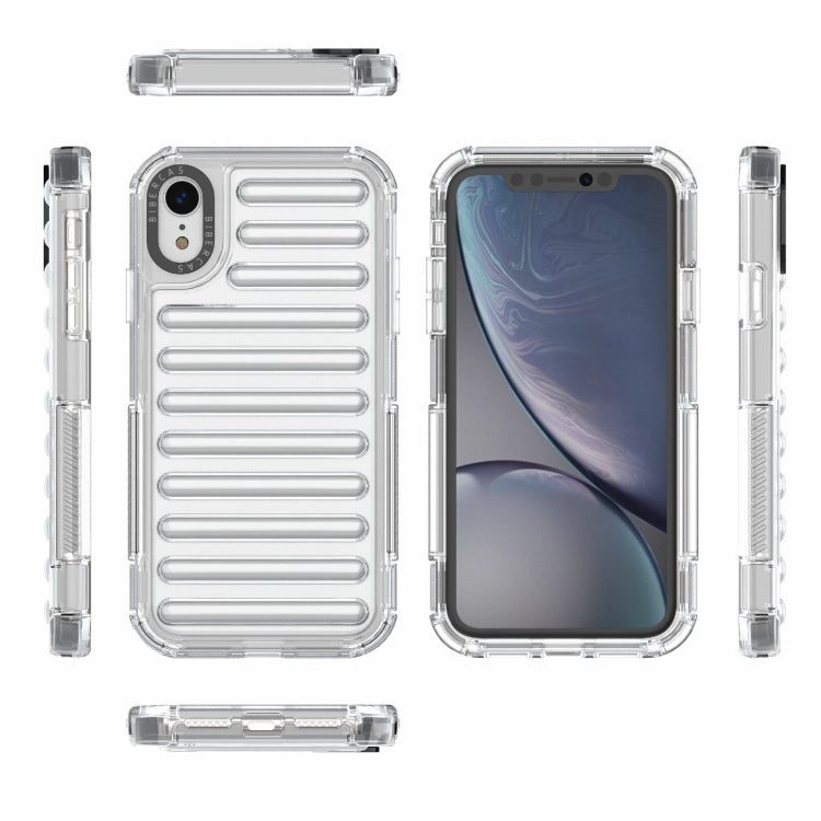 For iPhone XR High Transparency TPU Hybrid PC Airbag Phone Case