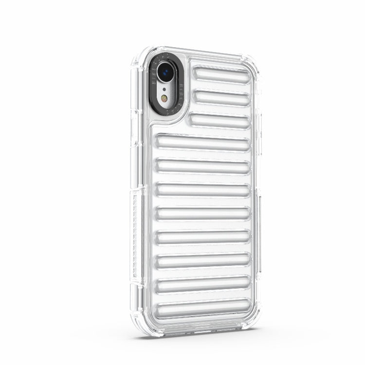 For iPhone XR High Transparency TPU Hybrid PC Airbag Phone Case
