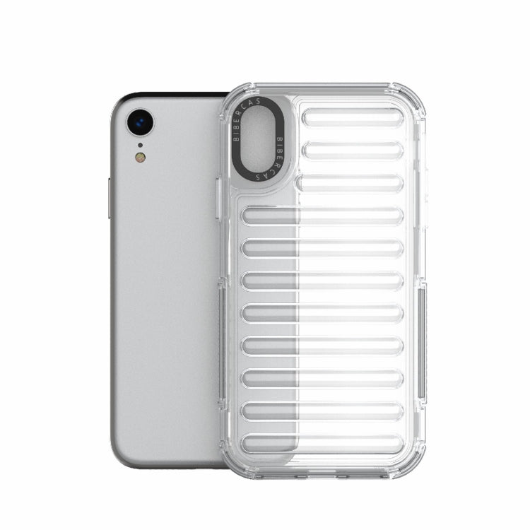 For iPhone XR High Transparency TPU Hybrid PC Airbag Phone Case