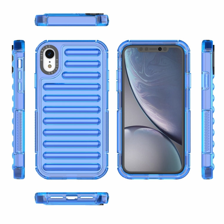 For iPhone XR High Transparency TPU Hybrid PC Airbag Phone Case