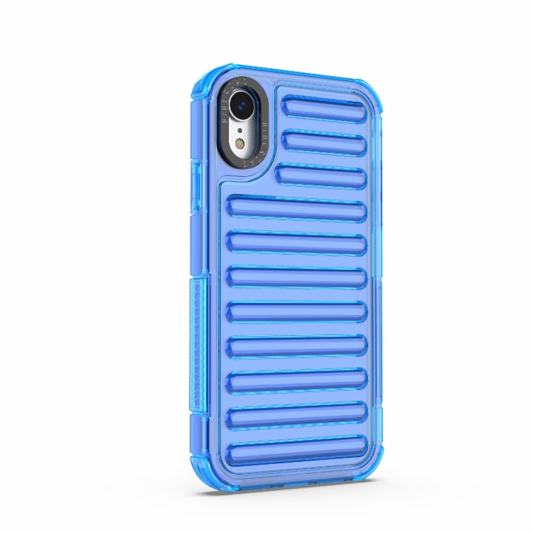 For iPhone XR High Transparency TPU Hybrid PC Airbag Phone Case