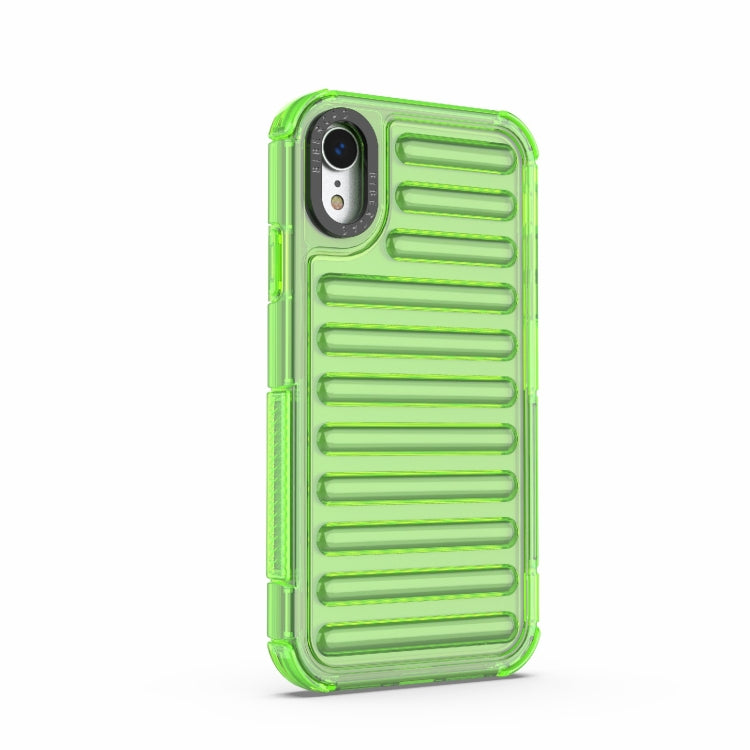 For iPhone XR High Transparency TPU Hybrid PC Airbag Phone Case