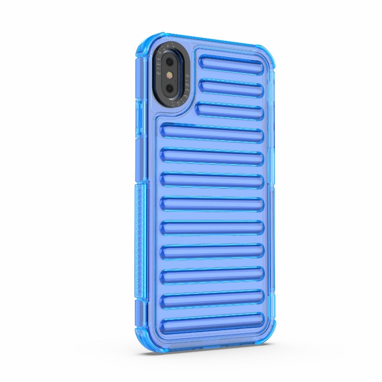 For iPhone XS Max High Transparency TPU Hybrid PC Airbag Phone Case