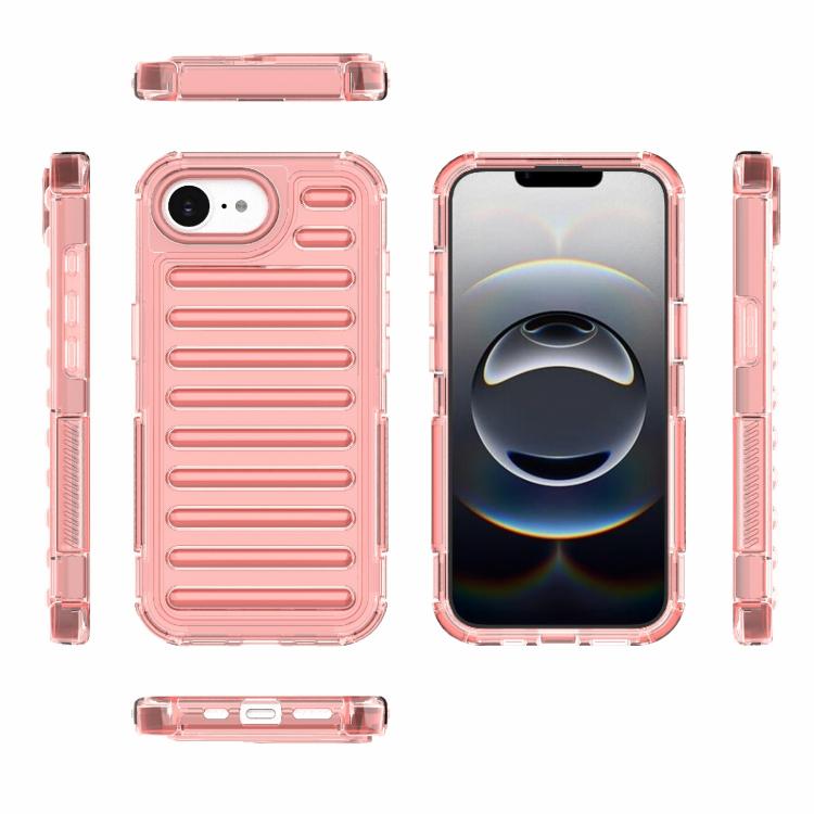 For iPhone 17 Pro Max High Transparency TPU Hybrid PC Airbag Phone Case