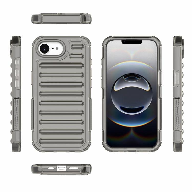 For iPhone 17 Pro Max High Transparency TPU Hybrid PC Airbag Phone Case