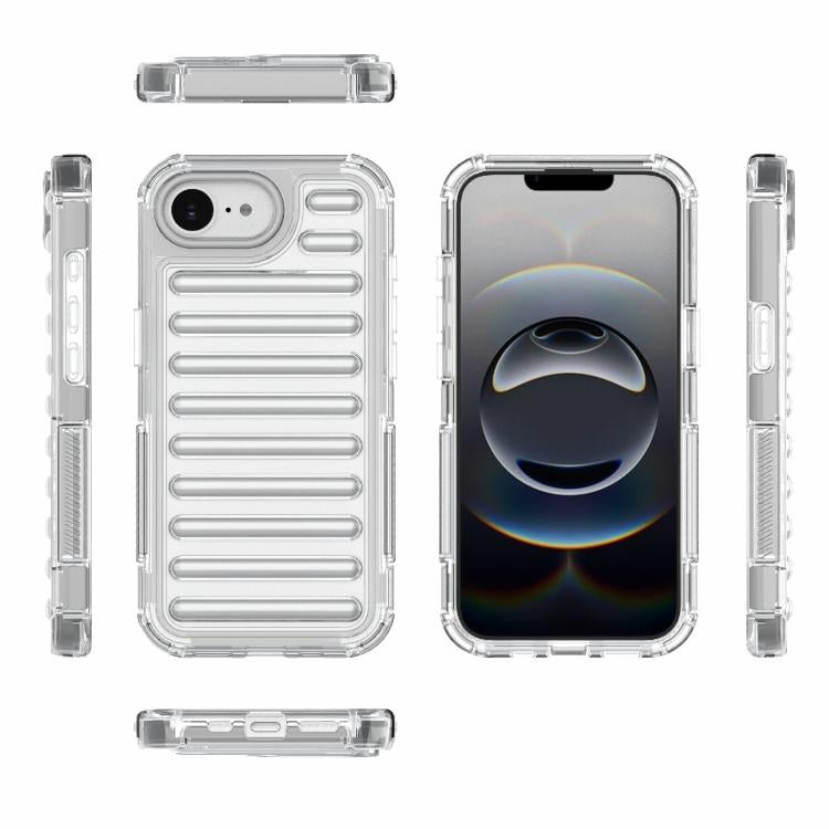 For iPhone 17 Pro Max High Transparency TPU Hybrid PC Airbag Phone Case