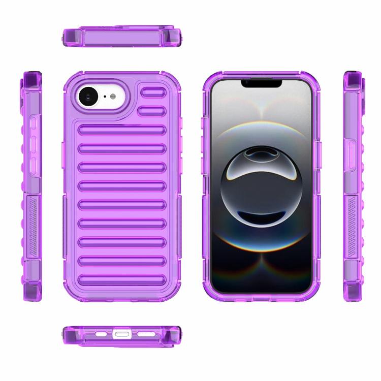 For iPhone 17 Pro Max High Transparency TPU Hybrid PC Airbag Phone Case