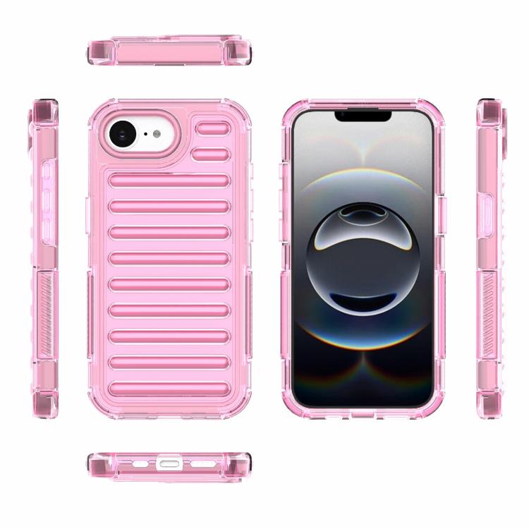 For iPhone 17 Pro Max High Transparency TPU Hybrid PC Airbag Phone Case
