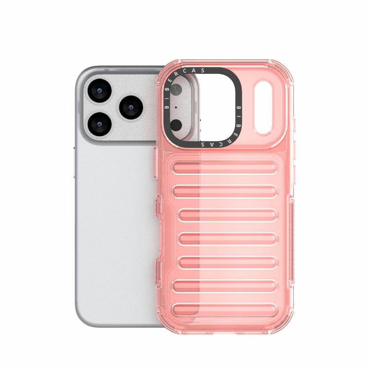 For iPhone 17 Pro High Transparency TPU Hybrid PC Airbag Phone Case