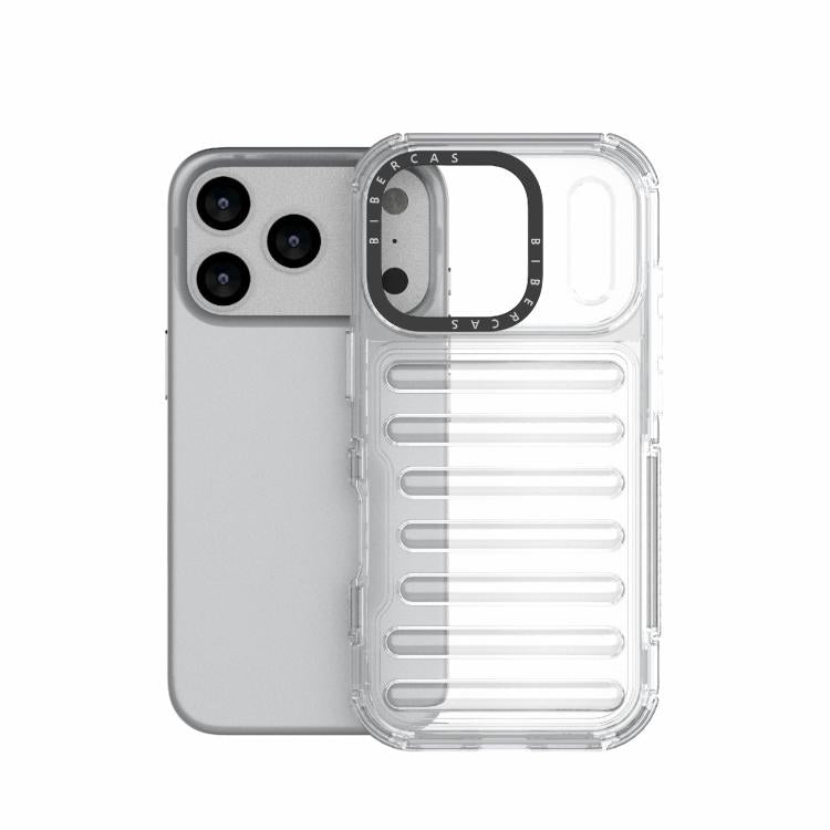 For iPhone 17 Pro High Transparency TPU Hybrid PC Airbag Phone Case