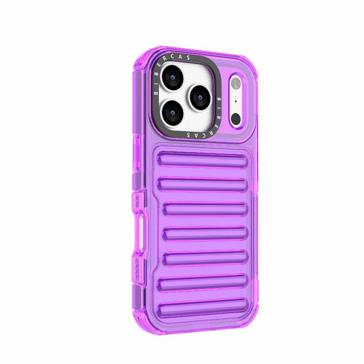 For iPhone 17 Pro High Transparency TPU Hybrid PC Airbag Phone Case