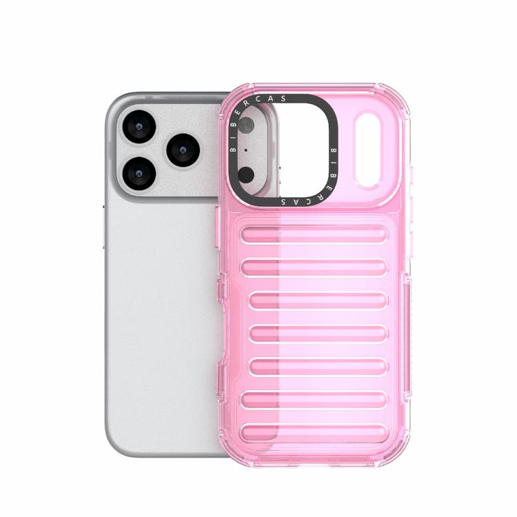 For iPhone 17 Pro High Transparency TPU Hybrid PC Airbag Phone Case