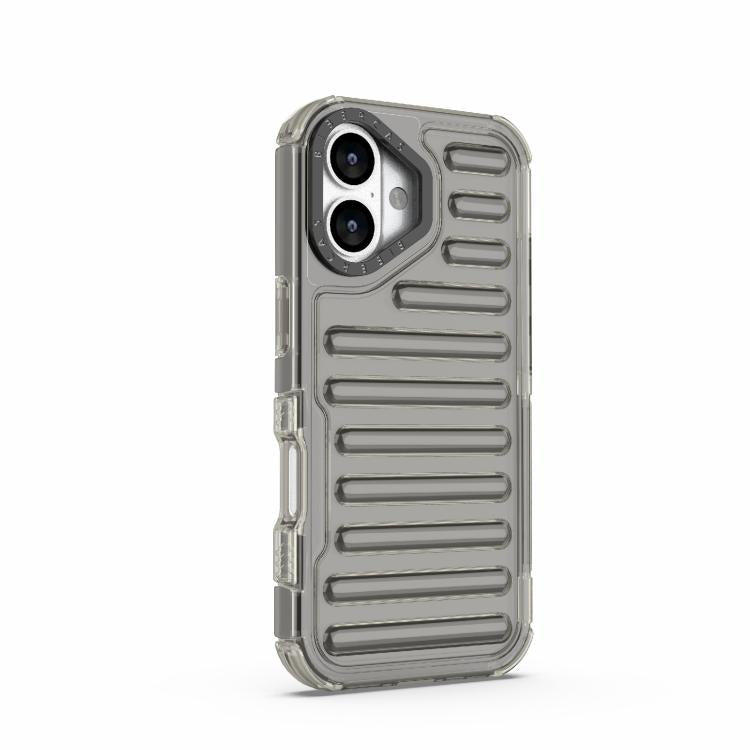 For iPhone 17 High Transparency TPU Hybrid PC Airbag Phone Case