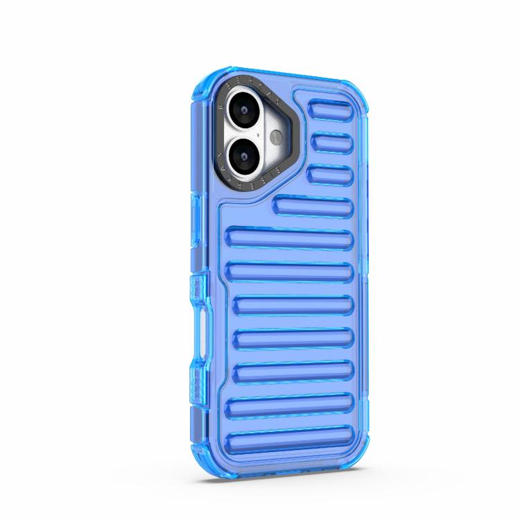 For iPhone 17 High Transparency TPU Hybrid PC Airbag Phone Case