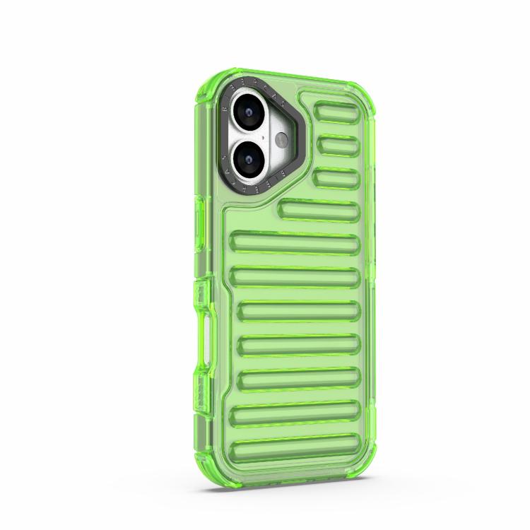 For iPhone 17 High Transparency TPU Hybrid PC Airbag Phone Case