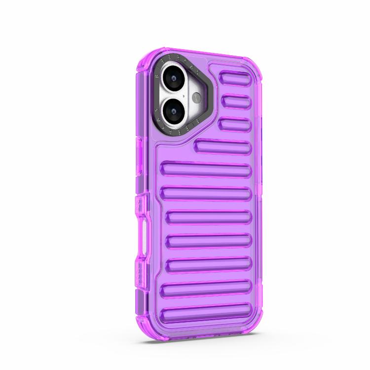 For iPhone 17 High Transparency TPU Hybrid PC Airbag Phone Case