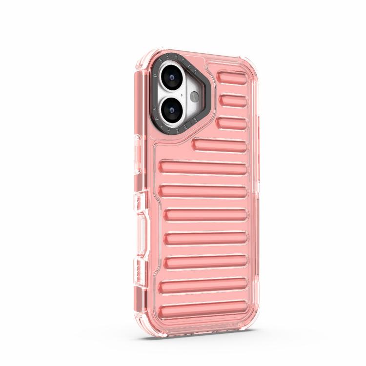 For iPhone 17 High Transparency TPU Hybrid PC Airbag Phone Case