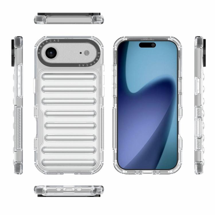 For iPhone Air High Transparency TPU Hybrid PC Airbag Phone Case