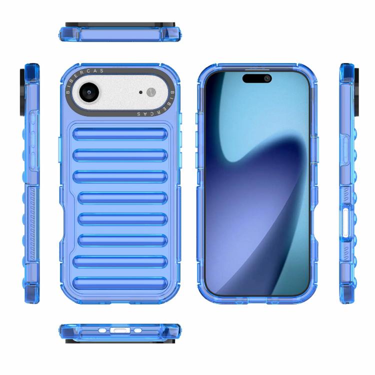 For iPhone Air High Transparency TPU Hybrid PC Airbag Phone Case