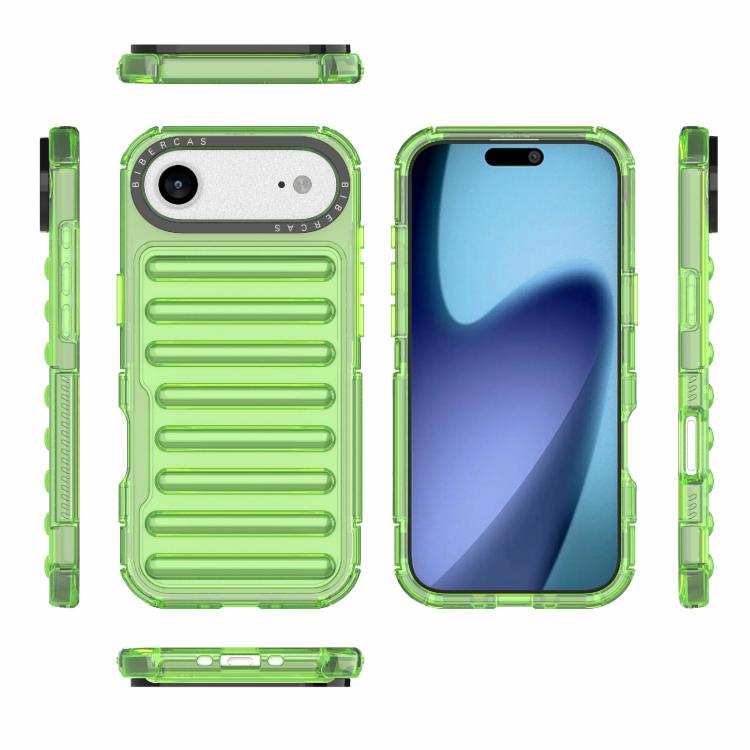 For iPhone Air High Transparency TPU Hybrid PC Airbag Phone Case