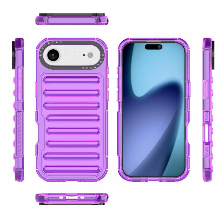 For iPhone Air High Transparency TPU Hybrid PC Airbag Phone Case