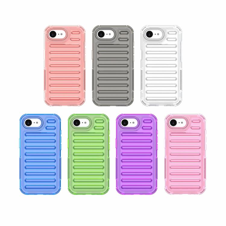 For iPhone 17e / 16e High Transparency TPU Hybrid PC Airbag Phone Case