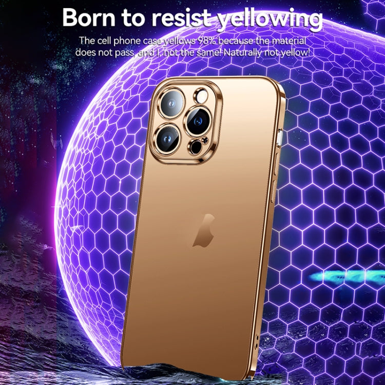 For iPhone 16 Plus SULADA Natural Color Series Electroplating Frosted TPU Phone Case