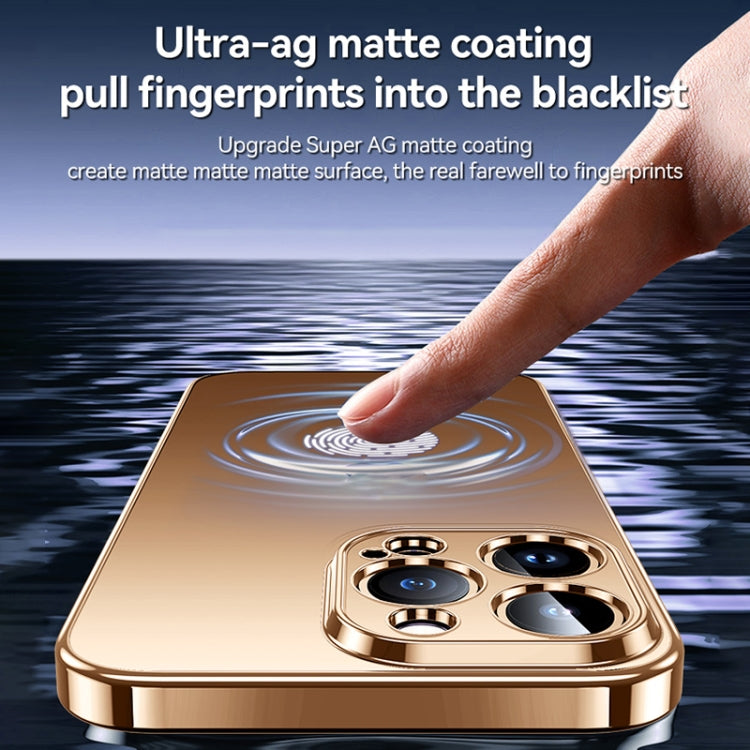 For iPhone 16 Plus SULADA Natural Color Series Electroplating Frosted TPU Phone Case