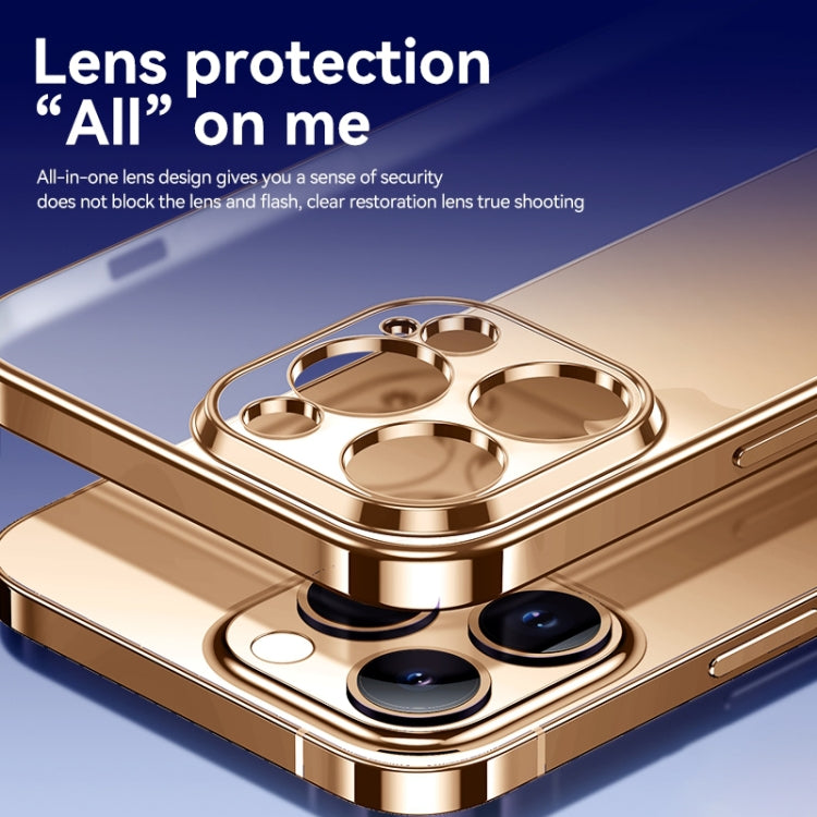 For iPhone 16 Pro SULADA Natural Color Series Electroplating Frosted TPU Phone Case