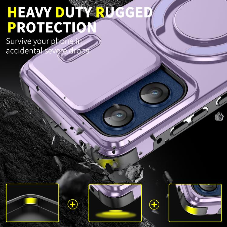 For Motorola Moto G Stylus 5G 2025 Sliding Camshield Ring Holder Phone Case