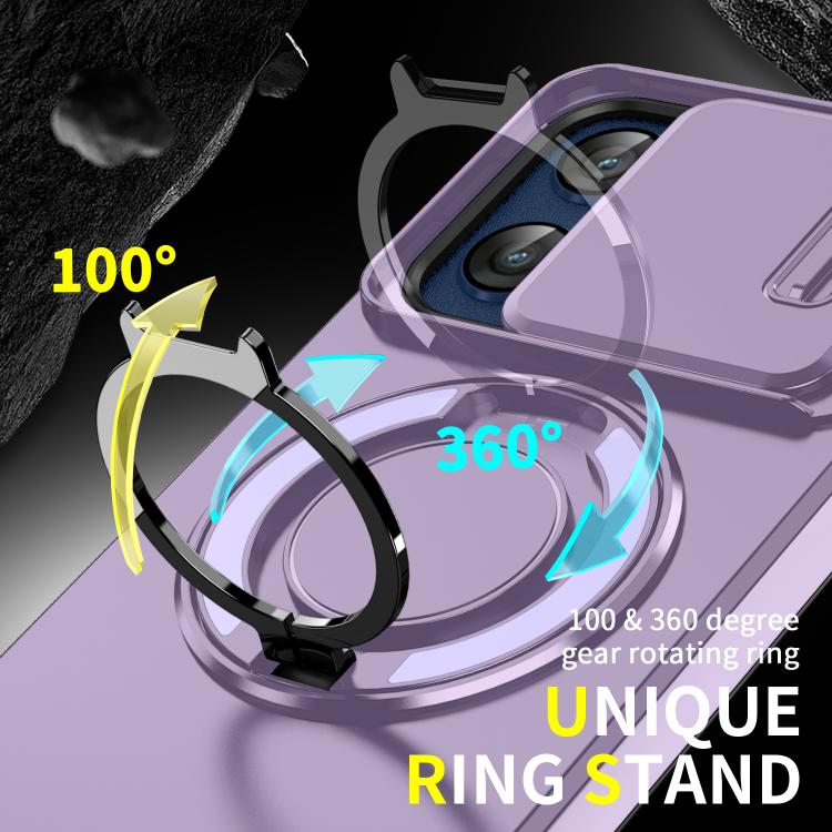 For Motorola Moto G Stylus 5G 2025 Sliding Camshield Ring Holder Phone Case