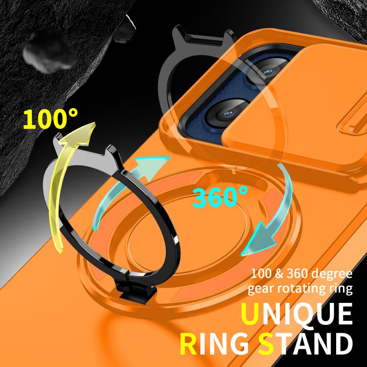 For Motorola Moto G Stylus 5G 2025 Sliding Camshield Ring Holder Phone Case