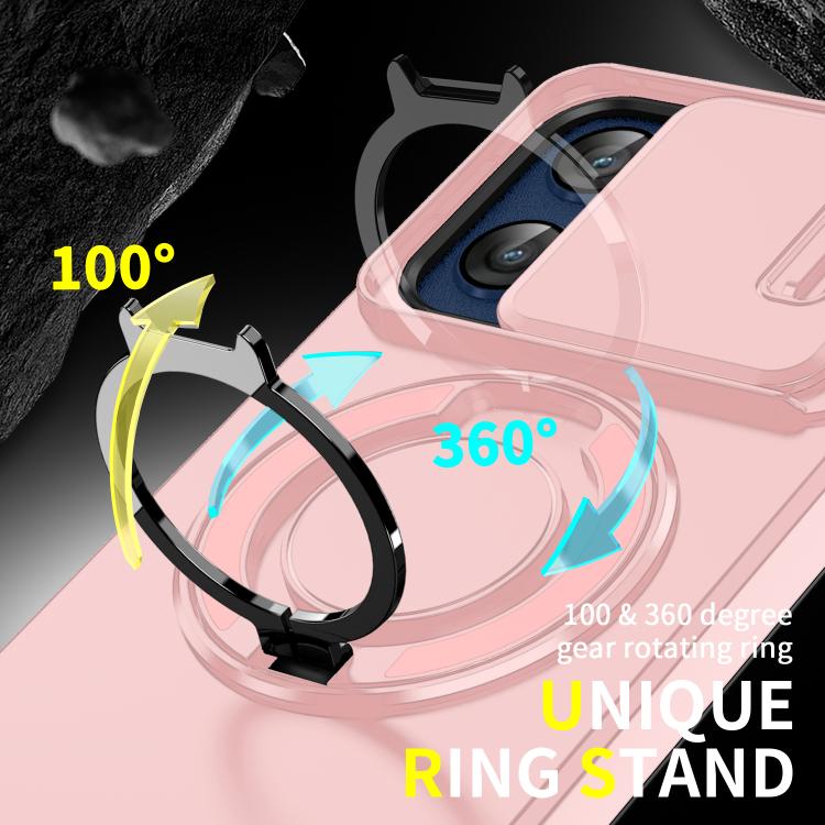 For Motorola Moto G Stylus 5G 2025 Sliding Camshield Ring Holder Phone Case