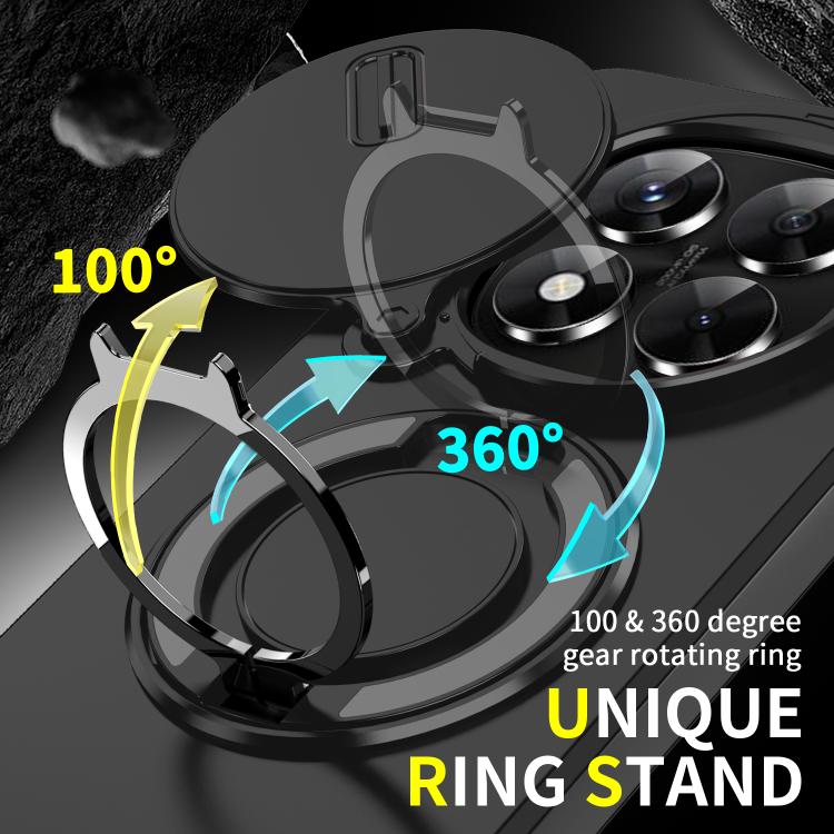 For Redmi Note 14 Pro 5G / 4G Sliding Camshield Ring Holder Phone Case