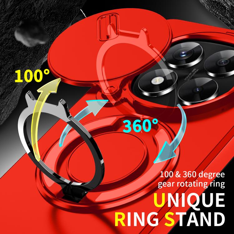 For Redmi Note 14 Pro 5G / 4G Sliding Camshield Ring Holder Phone Case