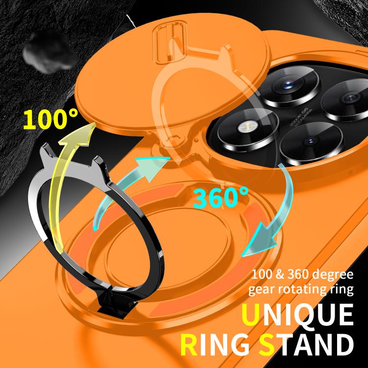 For Redmi Note 14 Pro 5G / 4G Sliding Camshield Ring Holder Phone Case