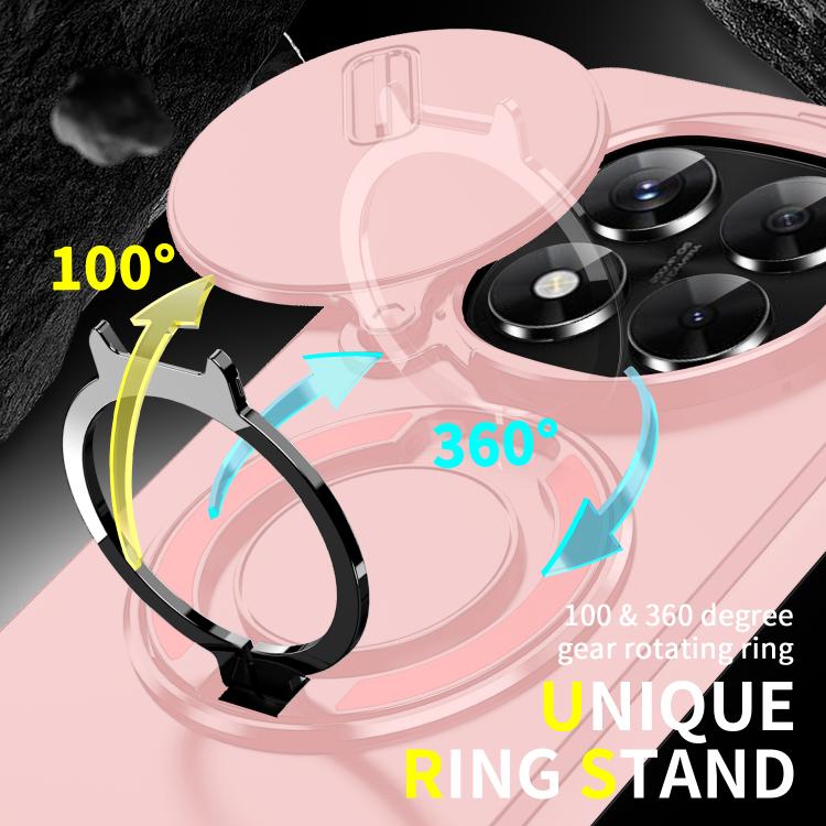 For Redmi Note 14 Pro 5G / 4G Sliding Camshield Ring Holder Phone Case