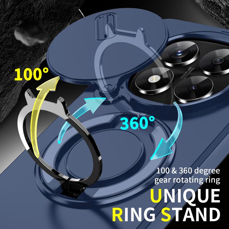 For Redmi Note 14 Pro 5G / 4G Sliding Camshield Ring Holder Phone Case