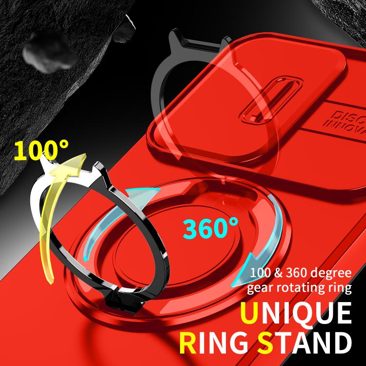 For Redmi Turbo 4 Pro / Poco F7 Sliding Camshield Ring Holder Phone Case