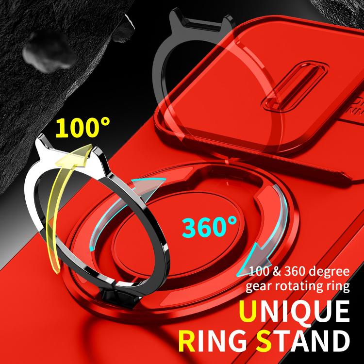 For Redmi Turbo 5 / Poco X8 Pro 5G Sliding Camshield Ring Holder Phone Case