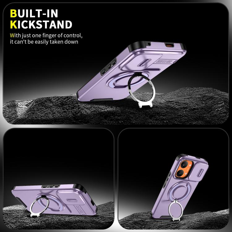 For Redmi Turbo 5 Max / Poco X8 Pro Max Sliding Camshield Ring Holder Phone Case