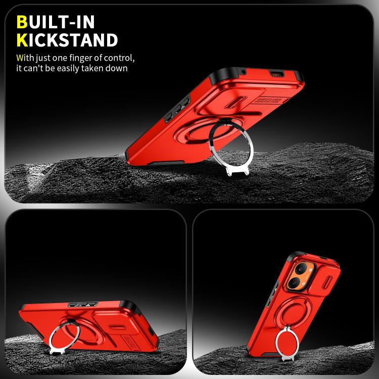 For Redmi Turbo 5 Max / Poco X8 Pro Max Sliding Camshield Ring Holder Phone Case