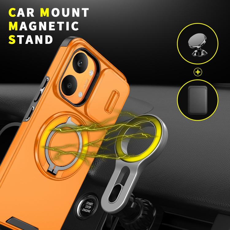 For Redmi Turbo 5 Max / Poco X8 Pro Max Sliding Camshield Ring Holder Phone Case