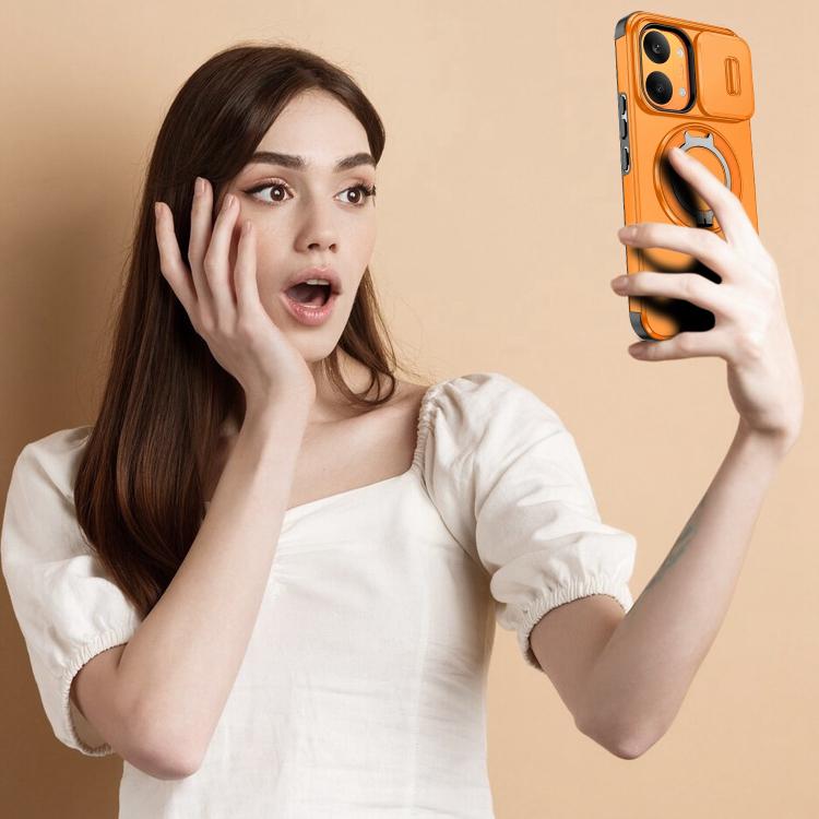 For Redmi Turbo 5 Max / Poco X8 Pro Max Sliding Camshield Ring Holder Phone Case