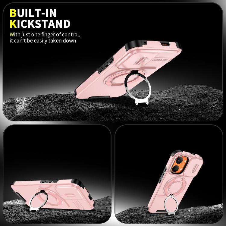 For Redmi Turbo 5 Max / Poco X8 Pro Max Sliding Camshield Ring Holder Phone Case