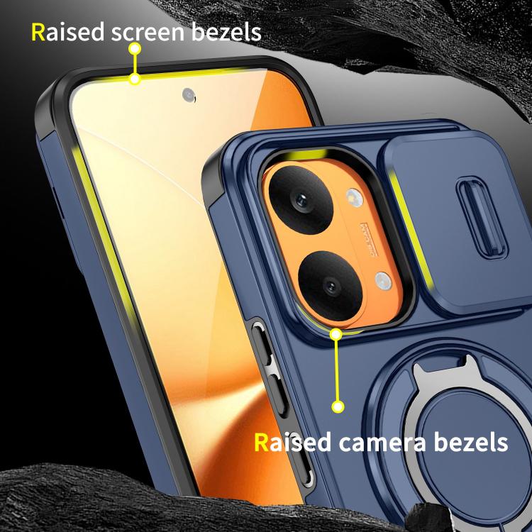 For Redmi Turbo 5 Max / Poco X8 Pro Max Sliding Camshield Ring Holder Phone Case
