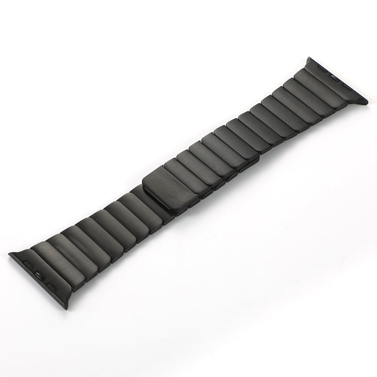 For Apple Watch Series 9 41mm Single Bead Magnetic Stainless Steel Watch Band