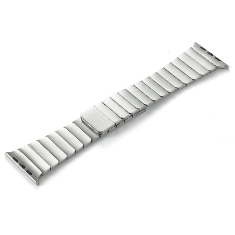 For Apple Watch SE 40mm Single Bead Magnetic Stainless Steel Watch Band