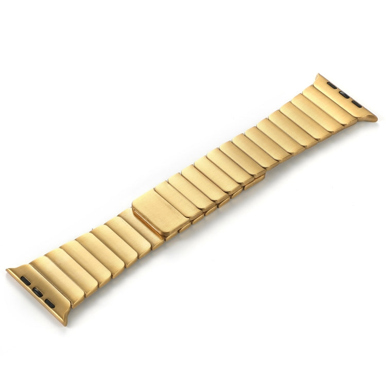 For Apple Watch Series 6 44mm Single Bead Magnetic Stainless Steel Watch Band